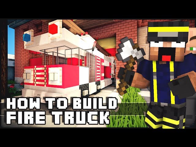 Minecraft How To Make Fire Truck Youtube - mc naveed minecraft roblox and more polska vlip lv