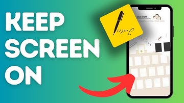 How to enable keep screen on function on Jnotes?