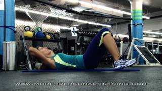 Morph Exercise Instruction: Female Crunches