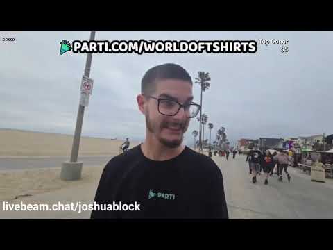 🔴LIVE- JOSHUA BLOCK (WORLD OF T SHIRTS) - YouTube