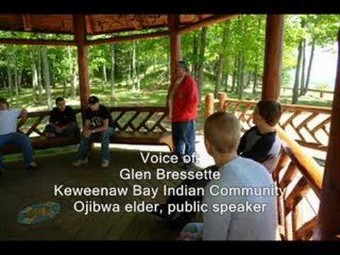 Native American Medicine Wheel & Manoomin Project teens