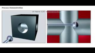 How Orbitool Deburrs Complex Cross Drilled Holes
