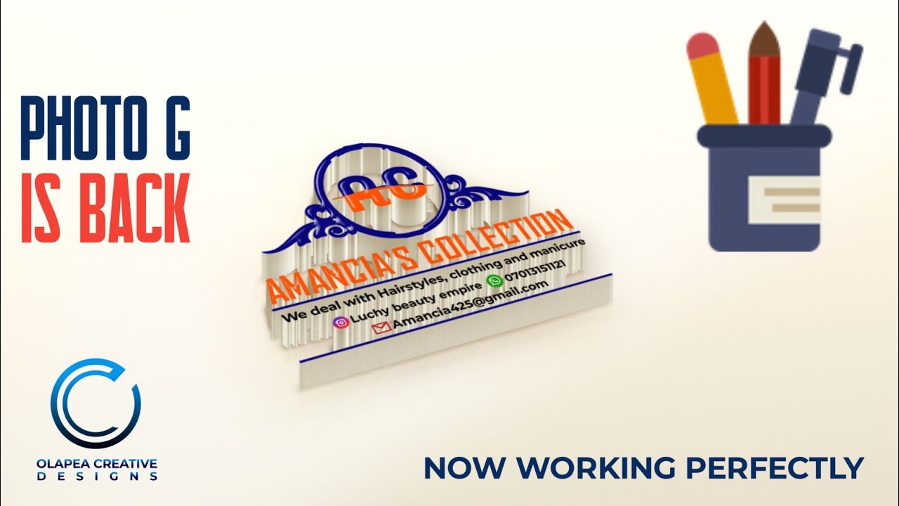 How to create Logo Mockup with Photo G (photo g tutorial) on Android