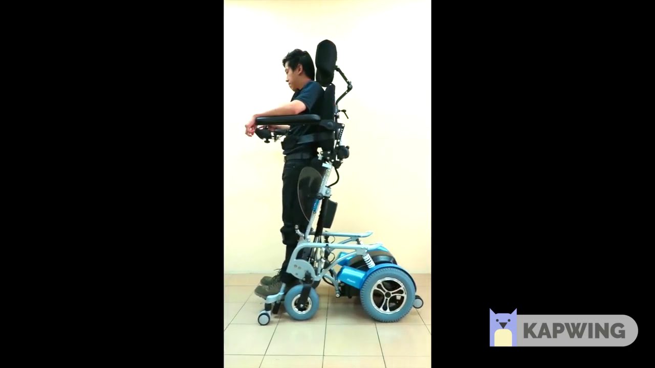 Restore Your Independence with Phoenix II (Standing Power Wheelchair)