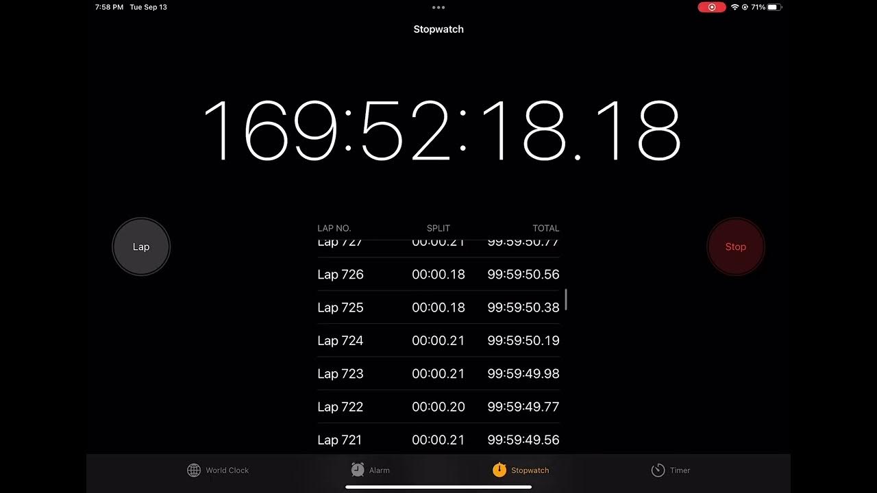 Longest Timer on Earth……. YouTube