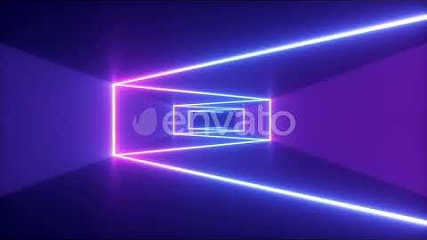 Abstract Flying in Futuristic Corridor | Motion Graphics - Envato elements