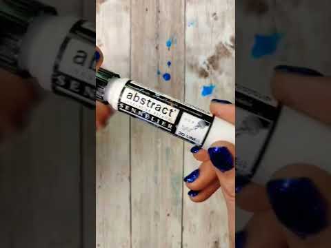 Kind of like a posca pen but with texture! #shorts  #artsupplies #posca #acrylicpaint @sennelier