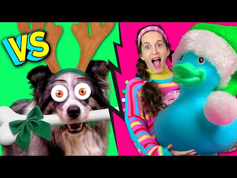 ABRIENDO CALENDARIOS DE ADVIENTO Perritos Vs Patitos 🎁🎁🎁 Con 24 REGALOS de NAVIDAD!!!