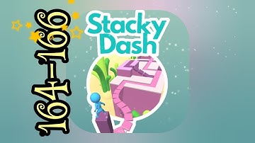 Gameplay top mobile games Relaxing n satisfying game iOS/ANDROID Stacky Dash #gameplay  Level164-166