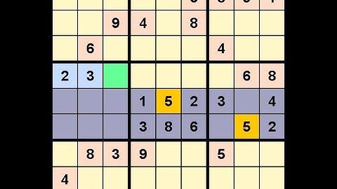 How to Solve New York Times Sudoku Hard April 8, 2022
