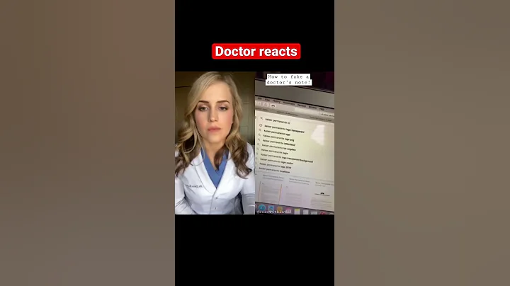 Doctor reacts: faking a doctors note - DayDayNews