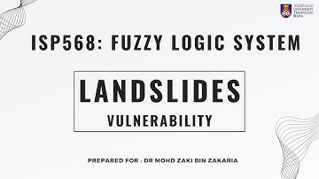 ISP568 LANDSLIDE VENURABILITY SYSTEM