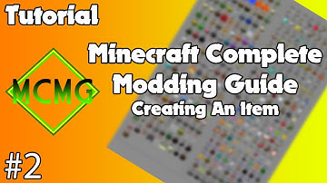 Minecraft Complete Modding Guide - #2 - Creating A New Basic Item