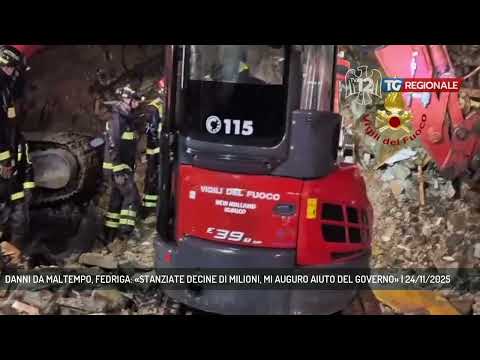 DANNI DA MALTEMPO, FEDRIGA: «STANZIATE DECINE DI MILIONI, MI AUGURO AIUTO DEL GOVERNO» | 24/11/2025