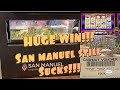 San Manuel Casino SUCKS!!! ASMR* Huge Line hits*nice ...