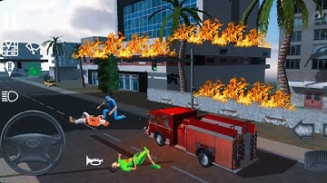 Fire Engine Simulator #1M - Real Fire Fighting Games In 2022 Android Ios Gameplay
