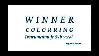 WINNER - Color ring instrumental ft sub vocal