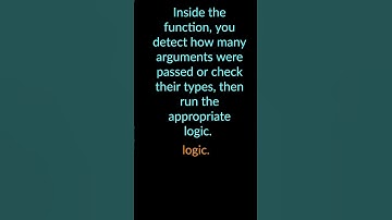 Function overloading workaround