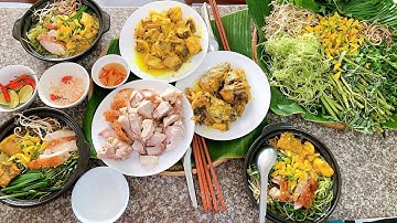 ĐI CHỢ QUÊ VỀ NẤU MÓN BÚN CÁ CHÂU ĐỐC THƠM NGON ĐẬM ĐÀ / KHÓI BẾP MIỀN TÂY