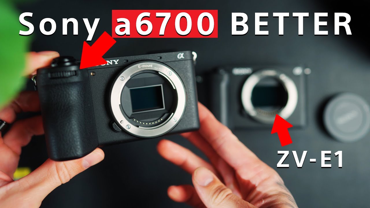 Sony a6700 vs Sony ZV-E1 - YouTube