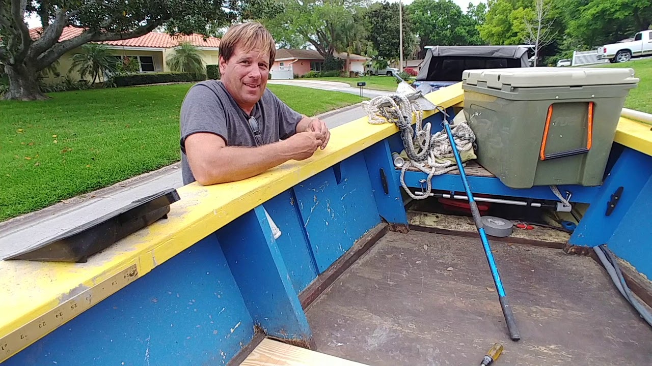 Repairing the Lumberyard Skiff