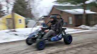 MotoTec Mud Monster XL 212cc 2-Seater Go Kart