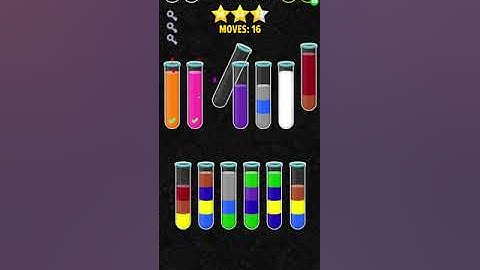 Color water sort 3D level 278