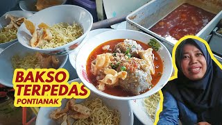 BAKSO TERPEDAS PONTIANAK | BAKSO MALANG AVILA KUAH PEDAS | INDONESIA SUPER SPICY FOOD