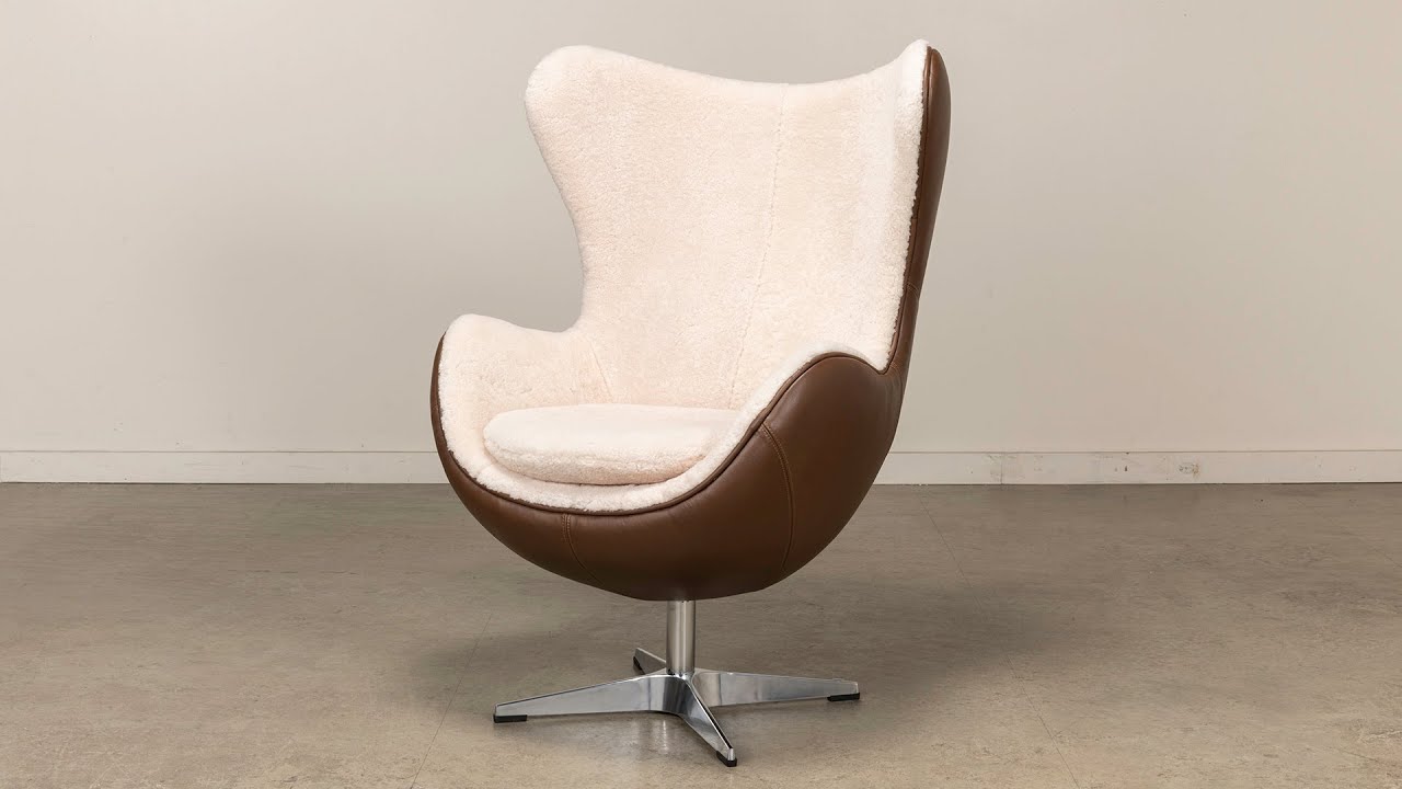 Jacobean Mid 20th Century Egg Chair