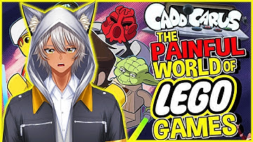 Painful World of LEGO Games | Sleepy Reacts to Caddicarus