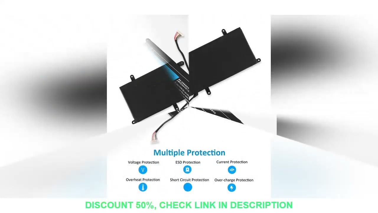 KingSener C41N1901 70WH Laptop Battery For ASUS ZenBook Duo UX481FA UX481FL UX481F UX481FLY UX4000F