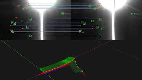 Relative SLAM -- car reversing with flare