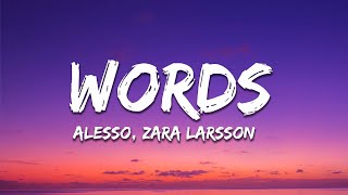 Alesso, Zara Larsson - Words (Sped Up) Resimi