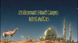 Idul Adha with instrumental islamic music. instrumental musik di hari raya idul adha.