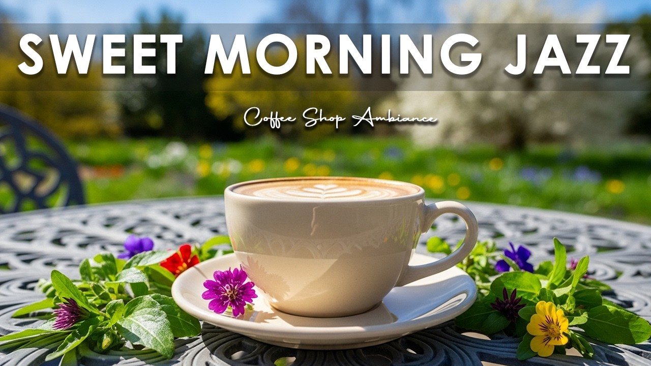 Sweet Morning Jazz 🎶 Coffee Shop Ambiance & Positive Bossa Nova Instrumental for Start the Morning