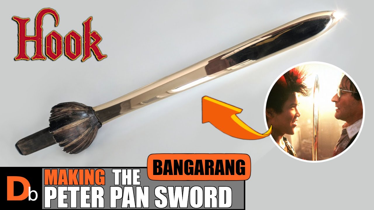 Peter Pan Sword prop replica from HOOK 