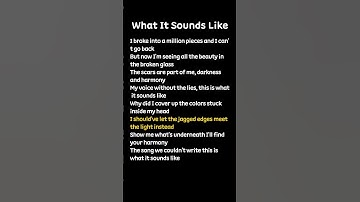 Thumbnail of 💛Huntrix - What It Sounds Like (Lyrics) KPop Demon Hunters