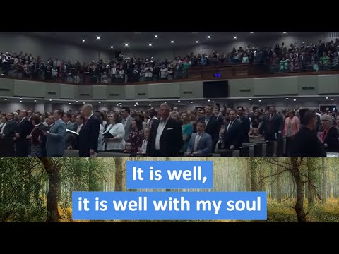 It Is Well With My Soul - w/lyrics - Congregational Singing - YouTube