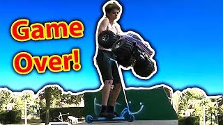 Giant RC Car Hits Kid  - Epic RC Bash Day out