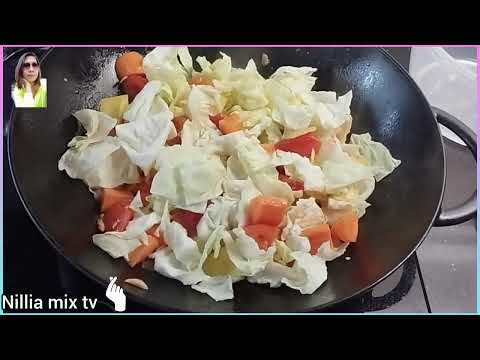 Vegetables soup with Pampano fish so delicious