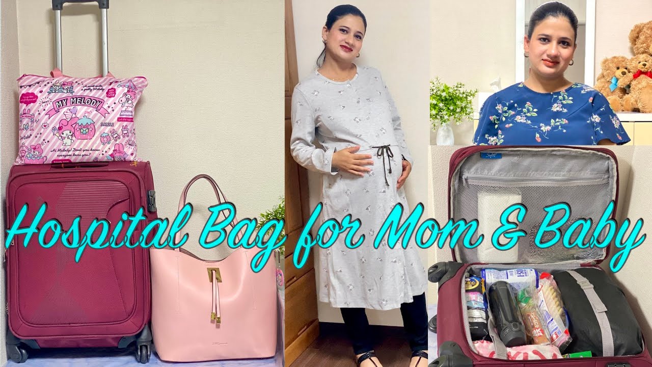 What’s in My Bag for Hospital in Japan | Hospital Bag for Mom & Baby in Japan