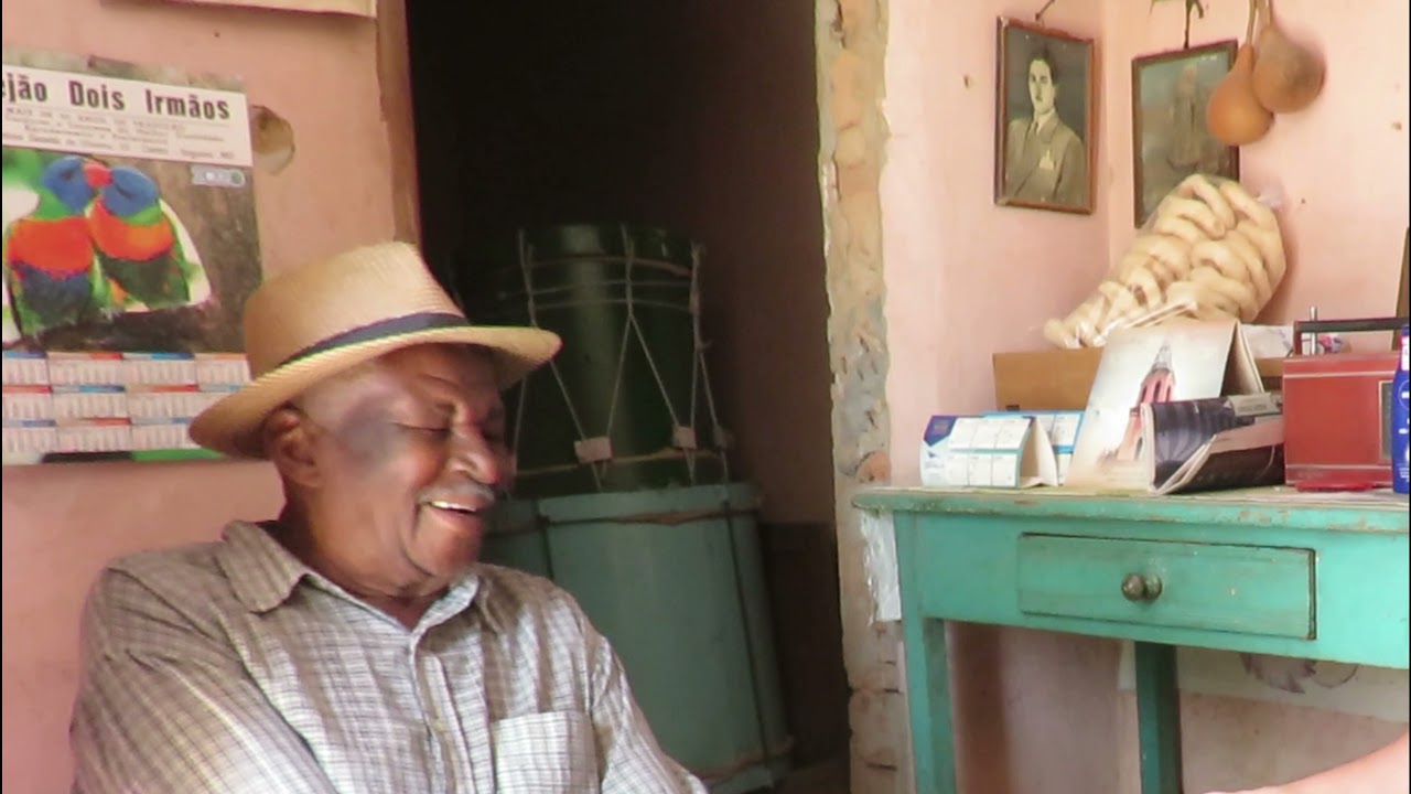 Prática cultural do Moçambique de Nossa Senhora do Rosário em Itaguara/MG - 90 anos Valdivino