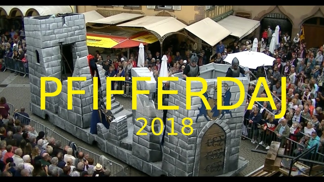 PFIFFERDAJ (Fête des Ménétriers) 2018 Ribeauvillé Cortège 
