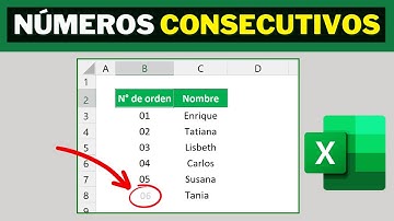 Crear una NUMERACIÓN AUTOMÁTICA en Excel como un PROFESIONAL
