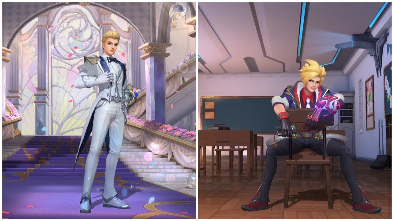 LOL Wild Rift - CRYSTAL ROSE EZREAL vs BATTLE ACADEMIA EZREAL?! Skin