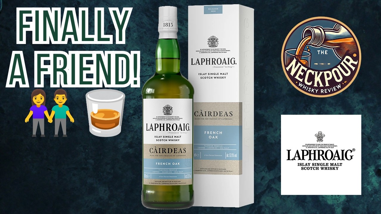 Peat Meets French Oak 👀🥃 | Laphroaig Cairdeas French Oak | Feis