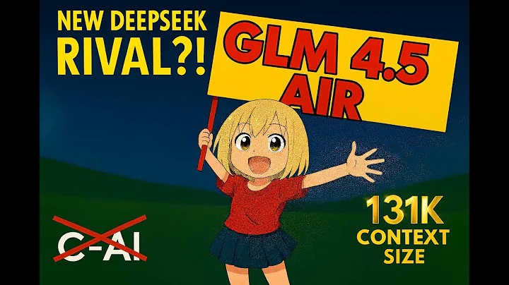 China DROPPED a NEW DeepSeek RIVAL?! GLM 4.5 Air: FREE & 131K Context! (BYE Character.AI)