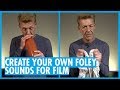 How To Make Your Own Foley Sound Effects with Peter Burgis (Interactive On Web Browser Only)