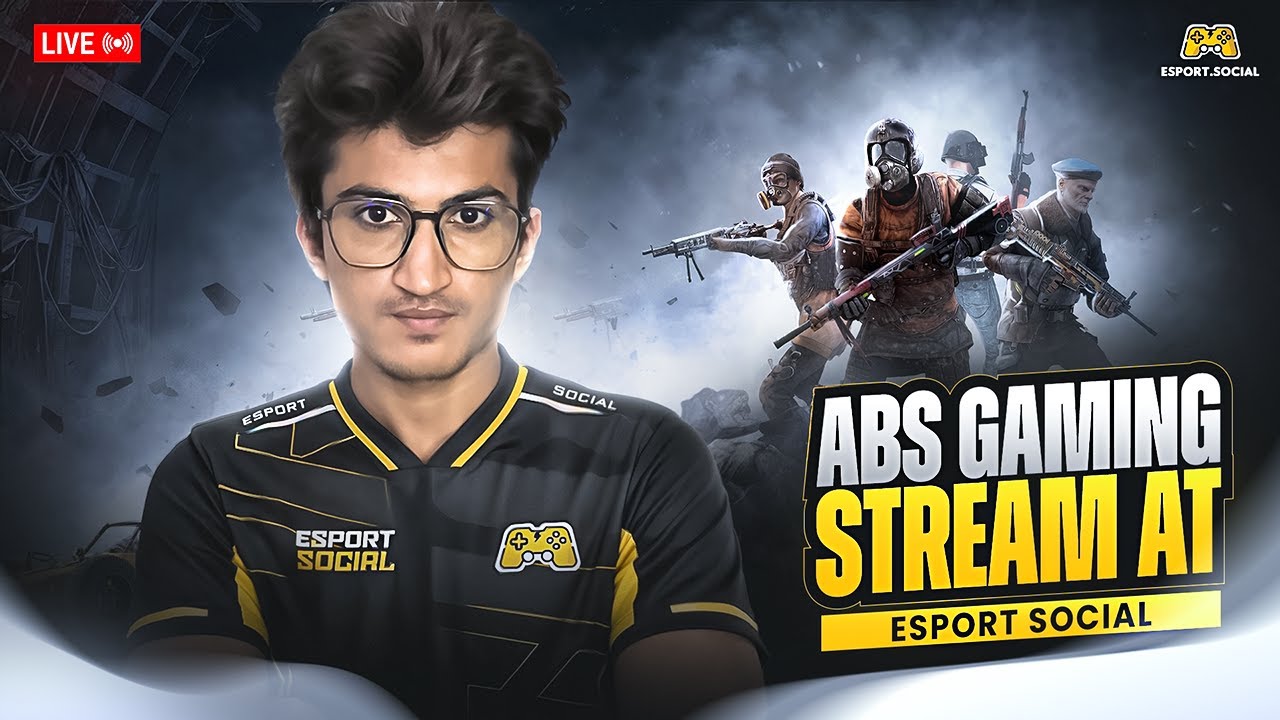 Abs Gaming Esport Social Live with @ABS_GAMING | BGMI 4.2 Update - YouTube