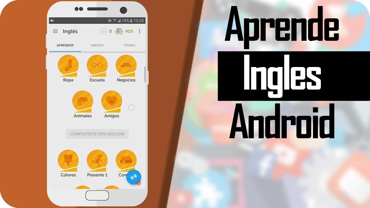 Aplicaciones para APRENDER INGLES GRATIS y Rapido en ANDROID - YouTube